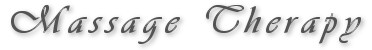 Massage Therapy